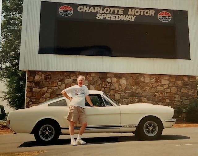 Shelby GT350 at Charlotte Motor Speedway