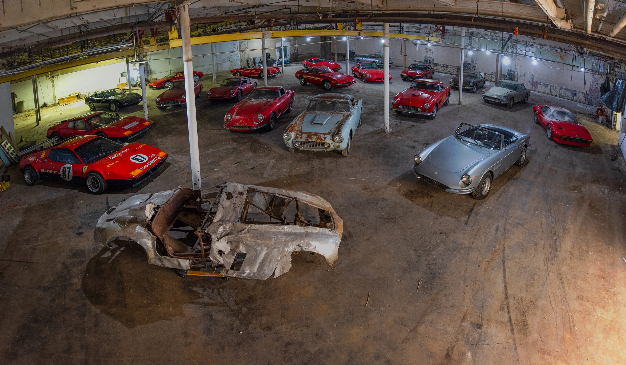 Barn-find bonanza: 20 lost Ferraris surface at auction - Hagerty Media