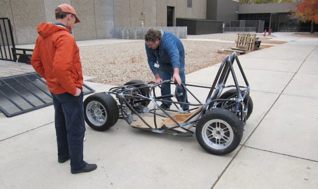 Snake Skinner homegrown car chassis