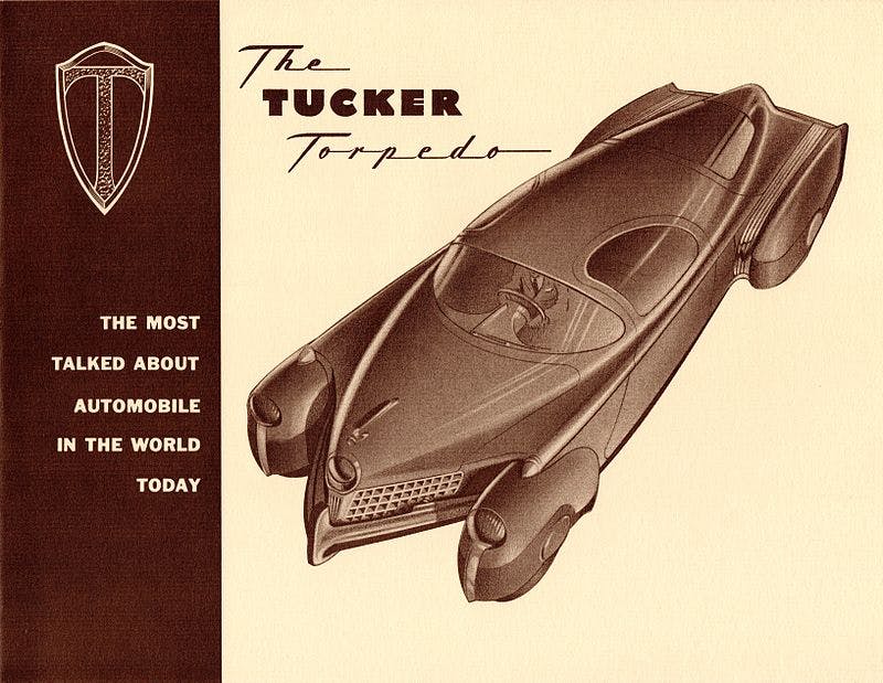 Tucker Torpedo literature cover