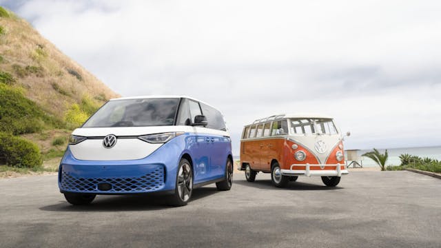 2024 VW ID Buzz Three Row Van with classic