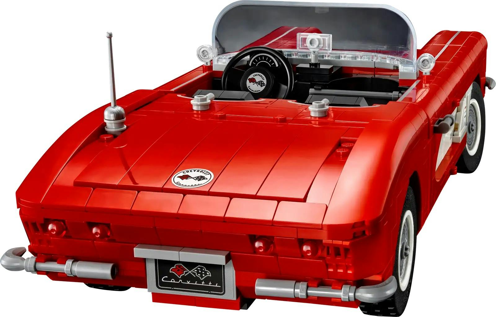 1961 LEGO Corvette rear three quarter