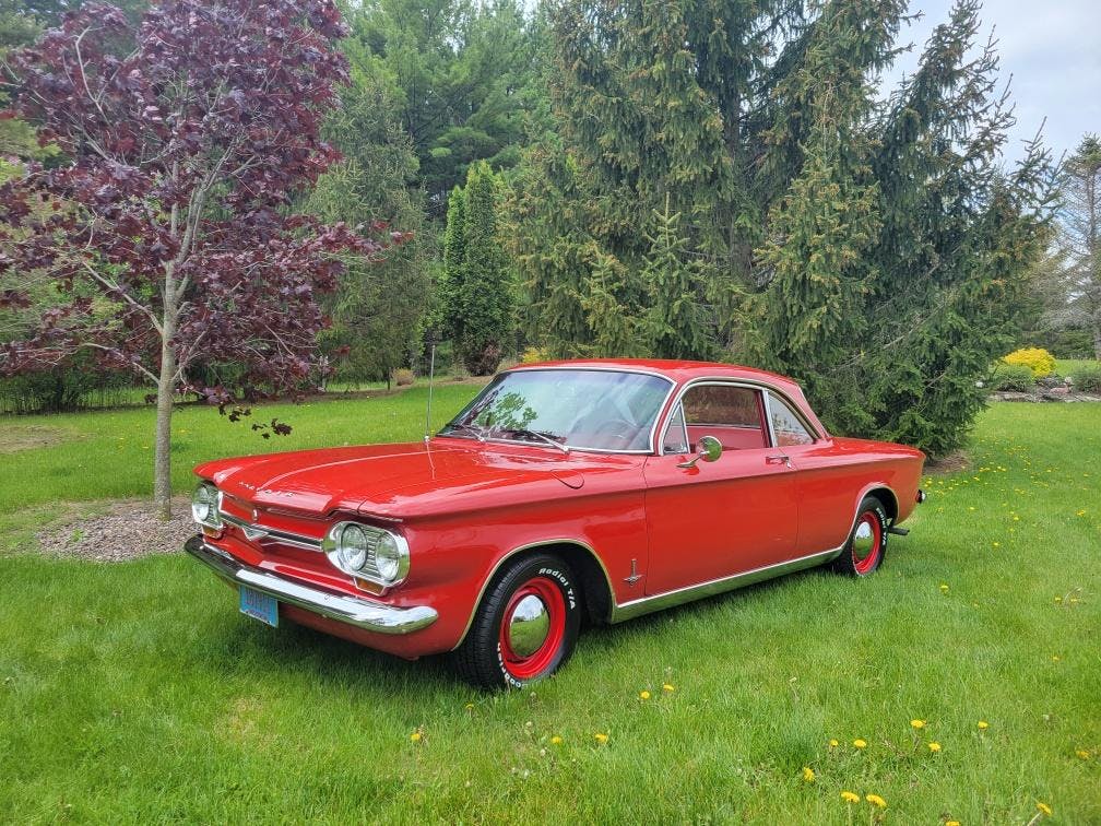 1964 Chevrolet Corvair Monza 900 front three quarter