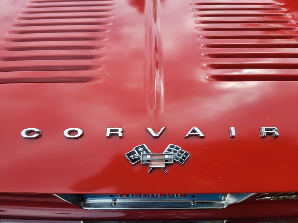 1964 Chevrolet Corvair Monza 900 badge lettering