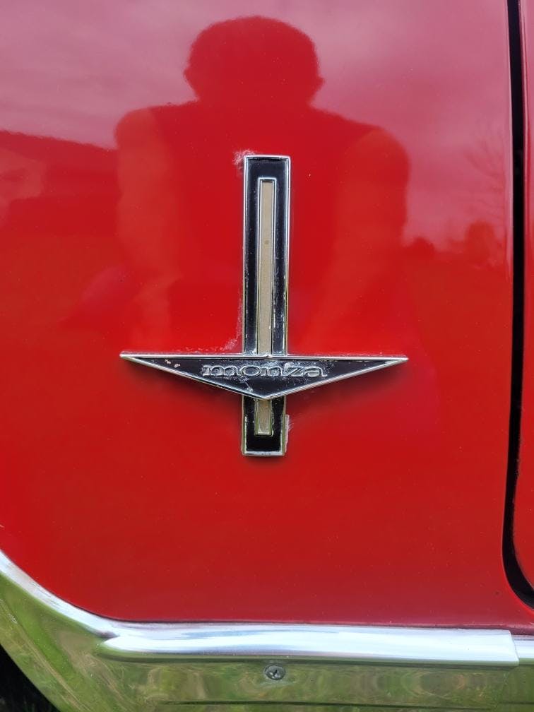 1964 Chevrolet Corvair Monza 900 badge