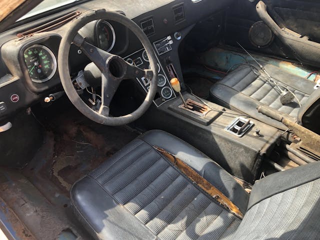 1972 DeTomaso Pantera Project interior