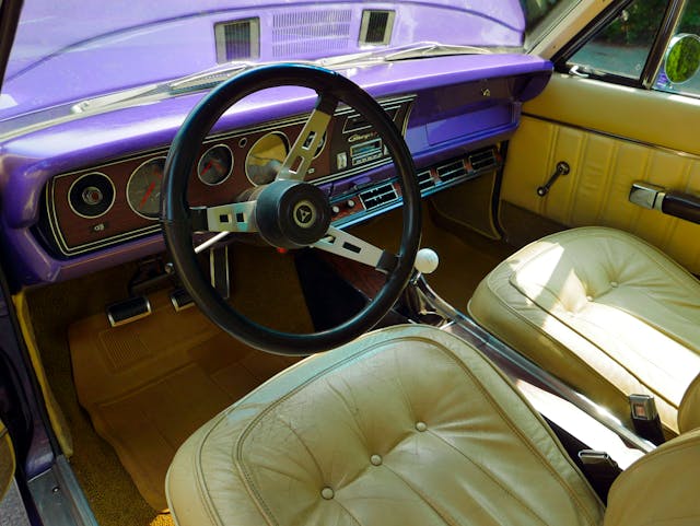 1974 Charger R/T interior