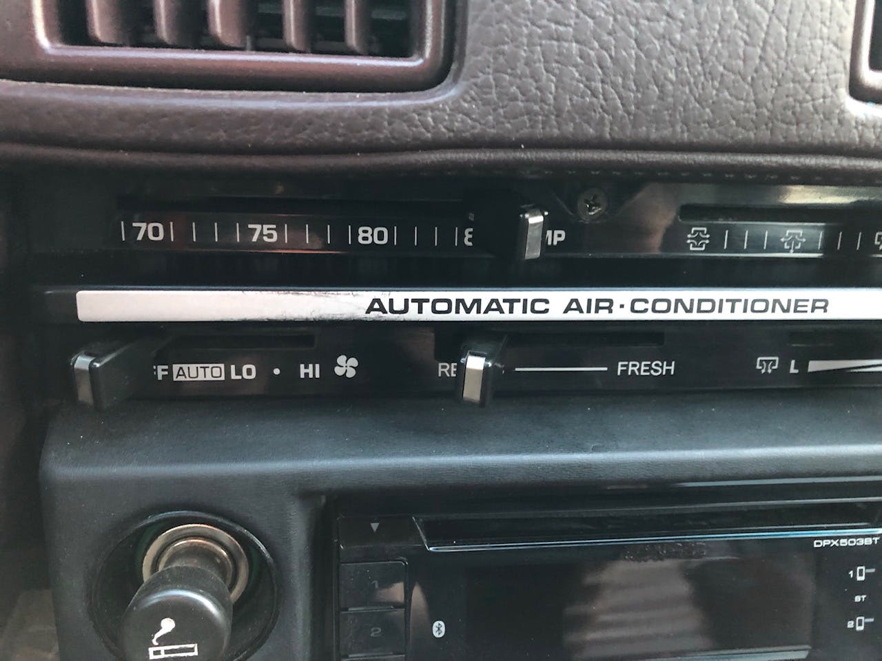 1985 Supra interior radio climate