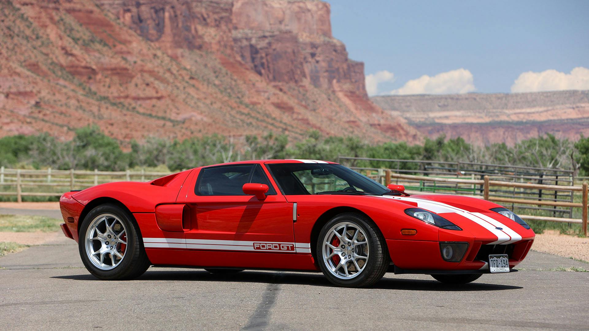 2005 Ford GT front three quarter