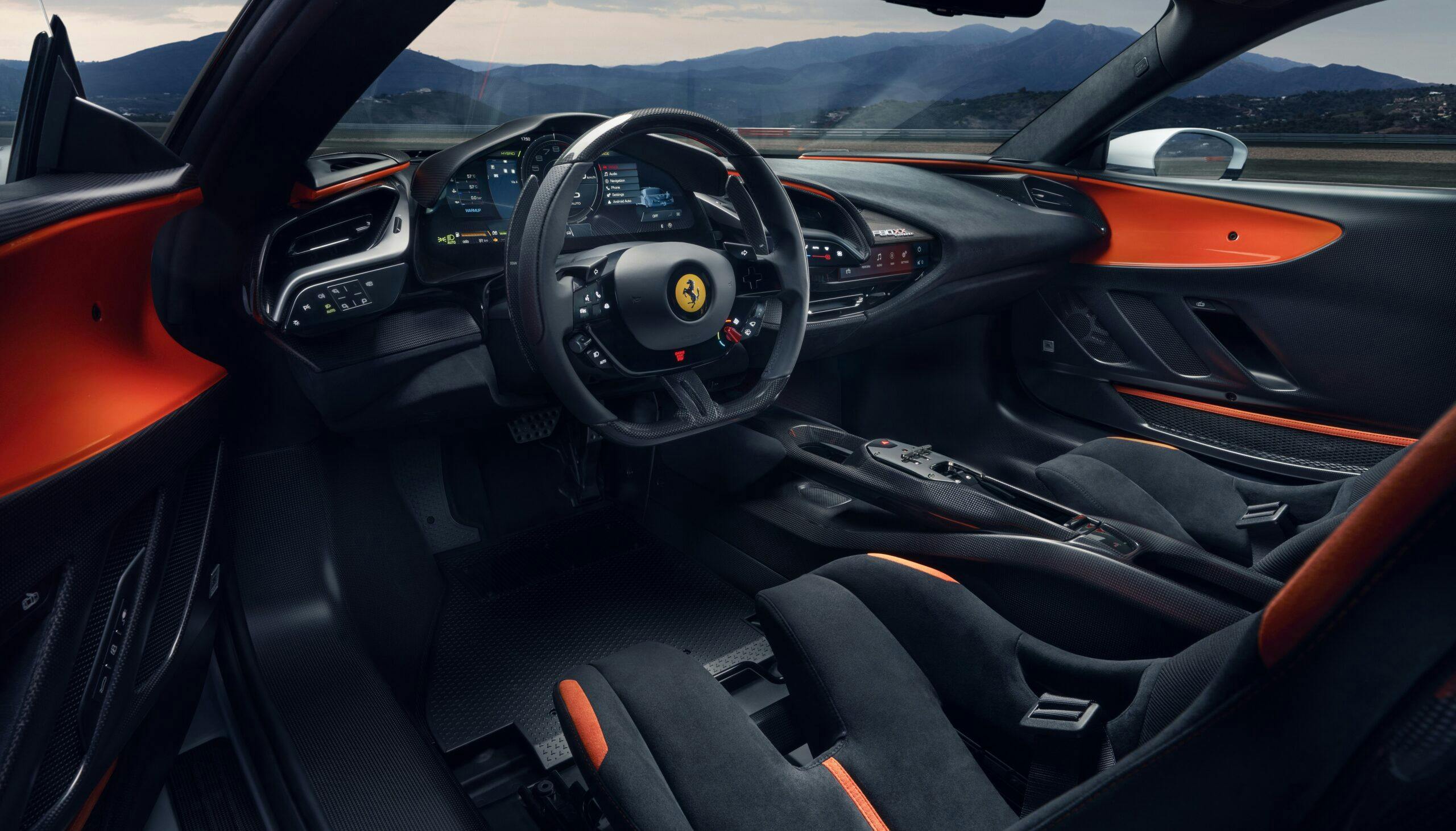 Ferrari SF90 XX interior