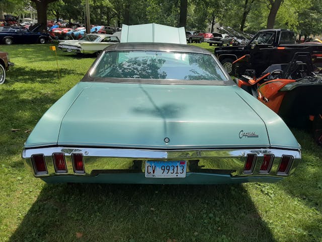 1970 Chevrolet Caprice Sport Sedan rear