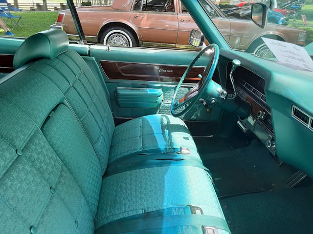 1970 Chevrolet Caprice Sport Sedan interior front seat