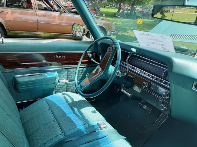 1970 Chevrolet Caprice Sport Sedan interior