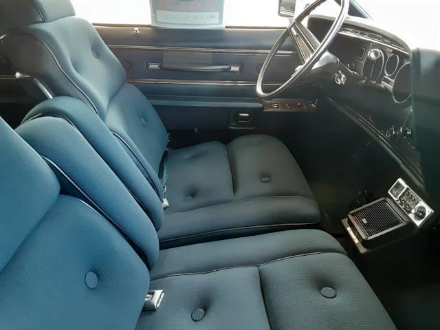 1973 Ford Thunderbird interior seats