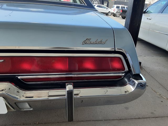 1973 Ford Thunderbird rear taillight