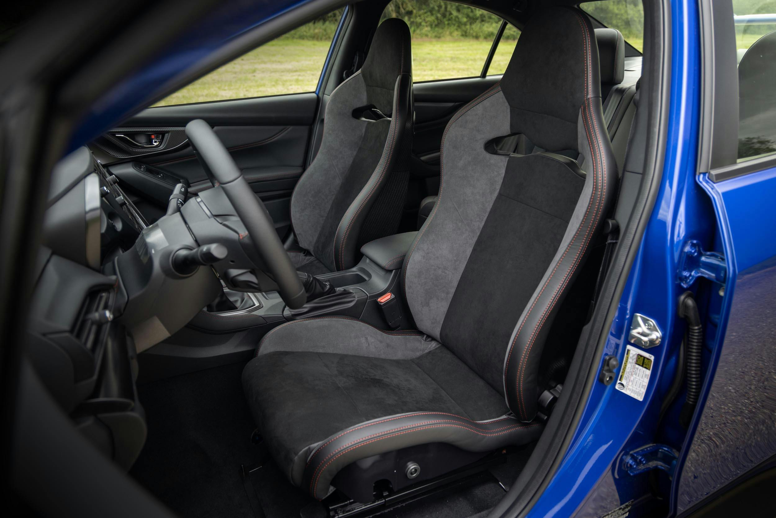 2023 Subaru WRX STI ProDrive interior seats