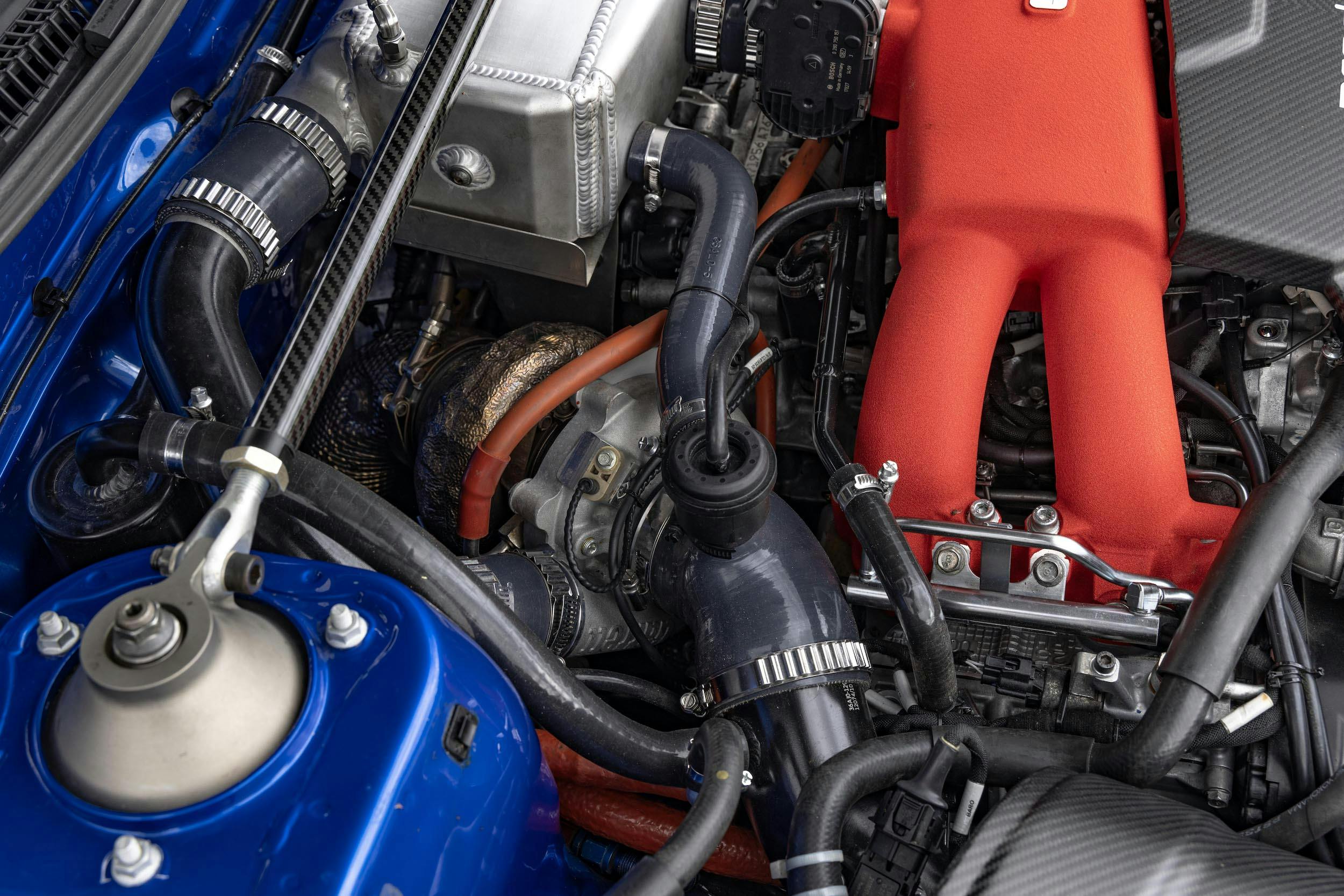 P25 Subaru Prodrive engine detail