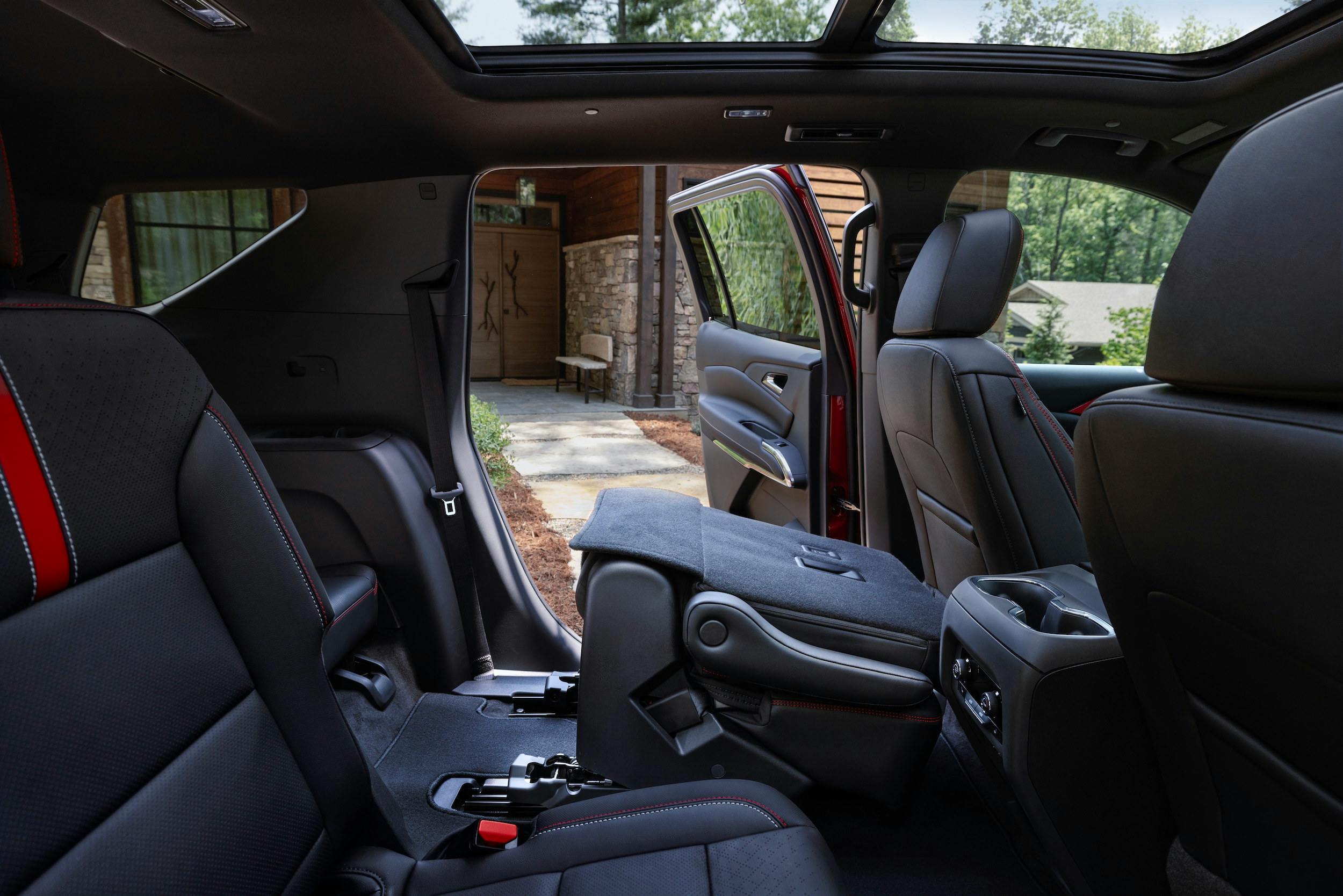 2024 Chevrolet Traverse RS interior rear second seat folded