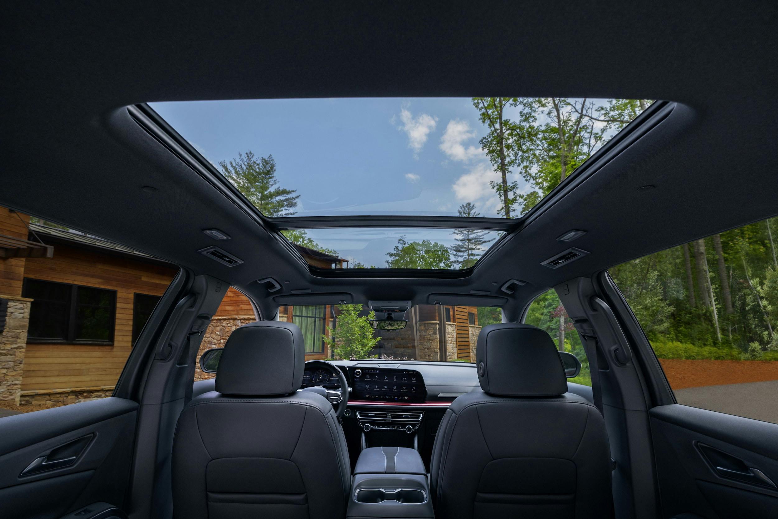 2024 Chevrolet Traverse RS interior rear