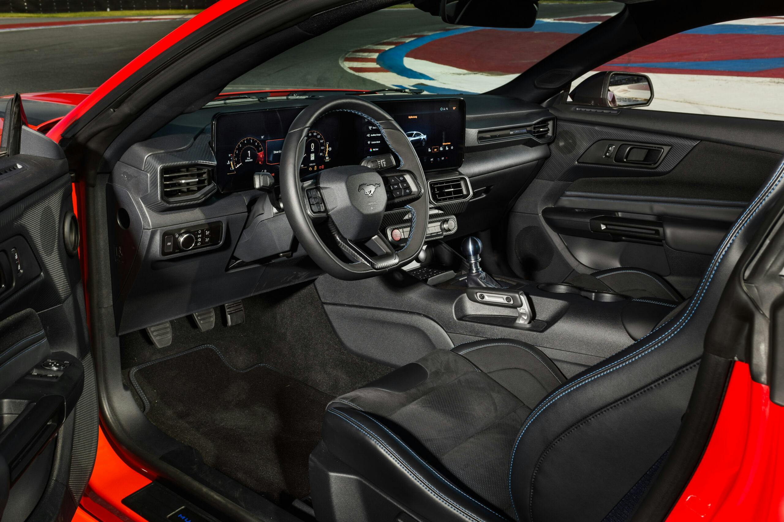 2024 mustang dark horse drive review interior