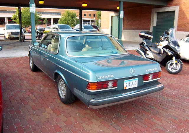 1983 Mercedes-Benz 300 CD rear