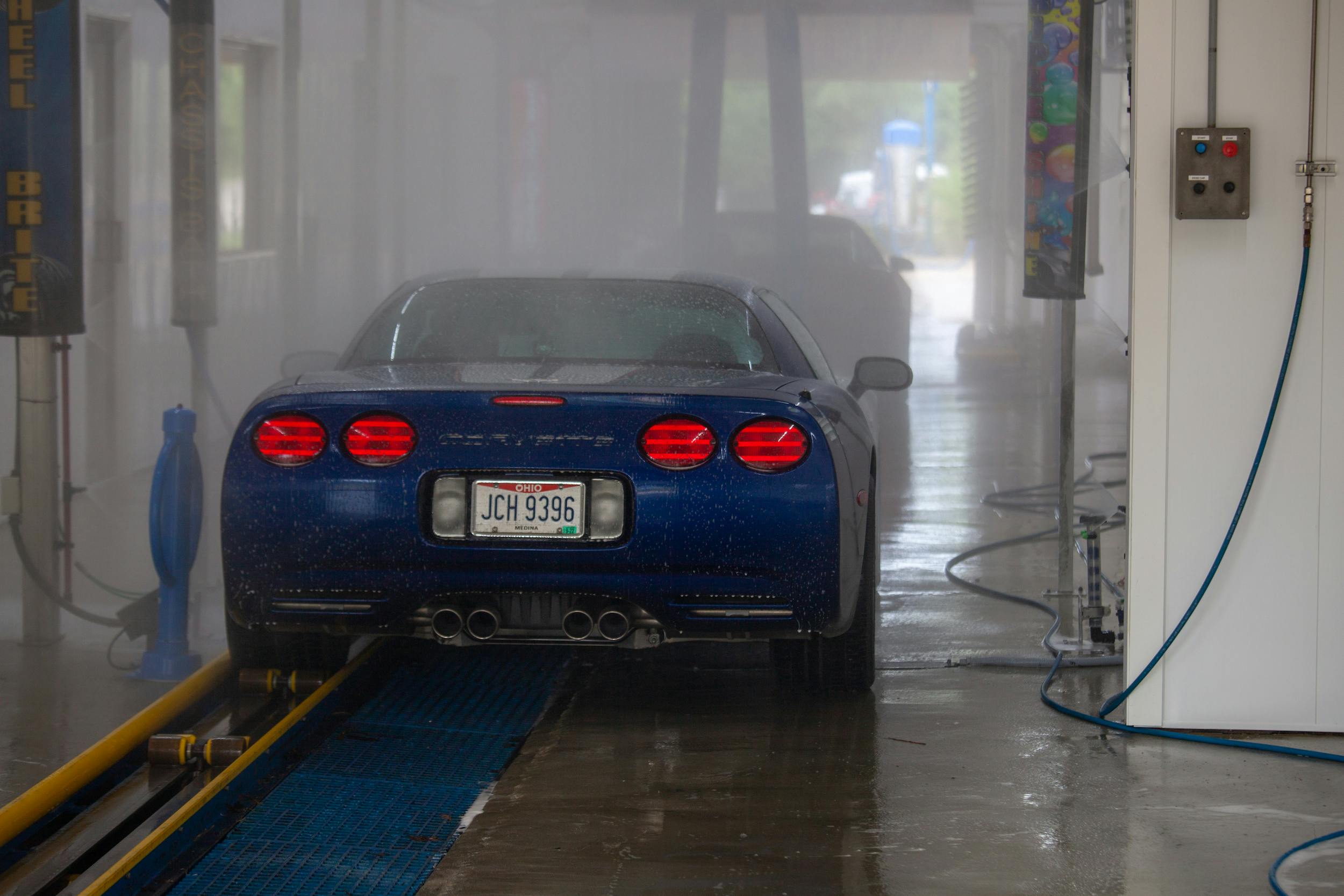 Classic Corvettes car wash