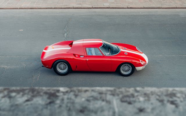 Ferrari 250 LM high angle side