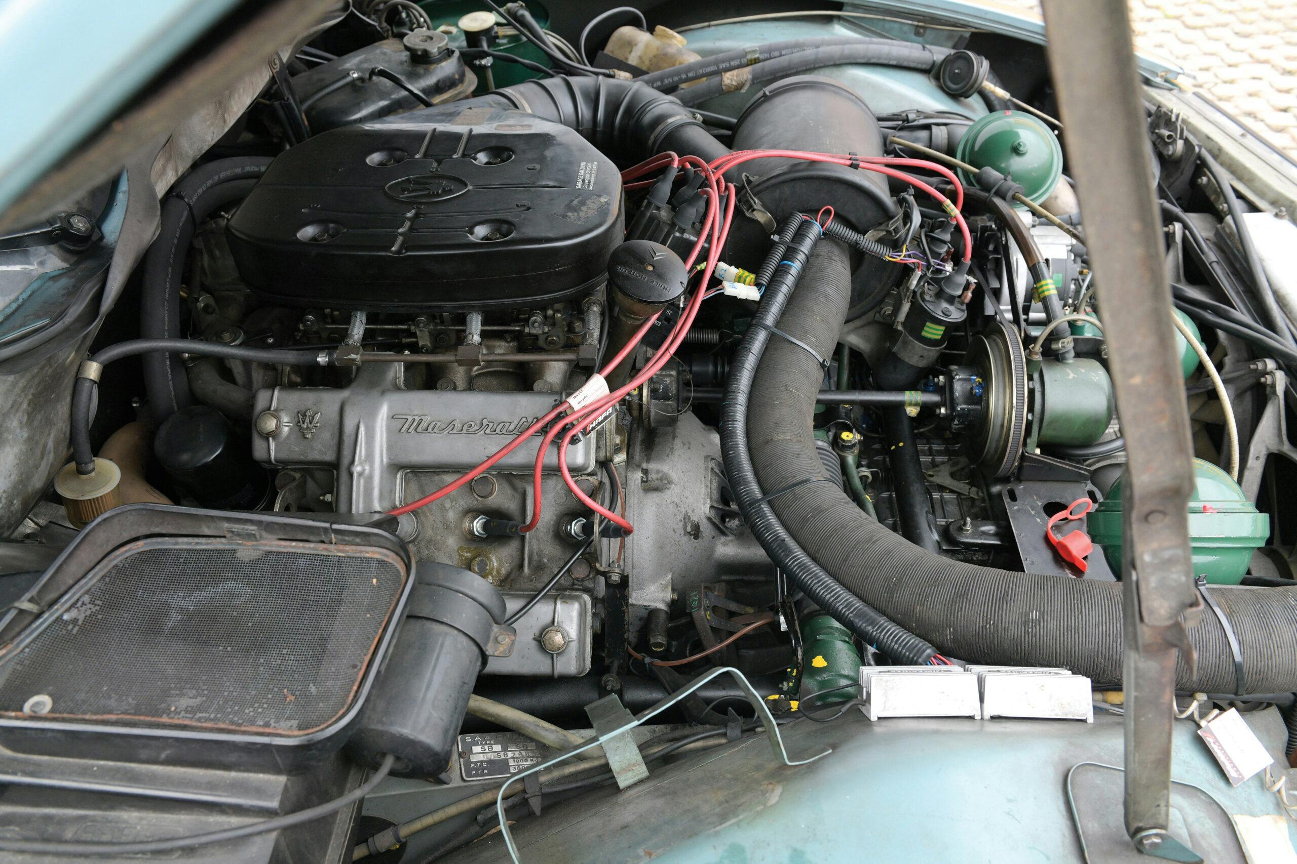 1971 Citroen SM engine side