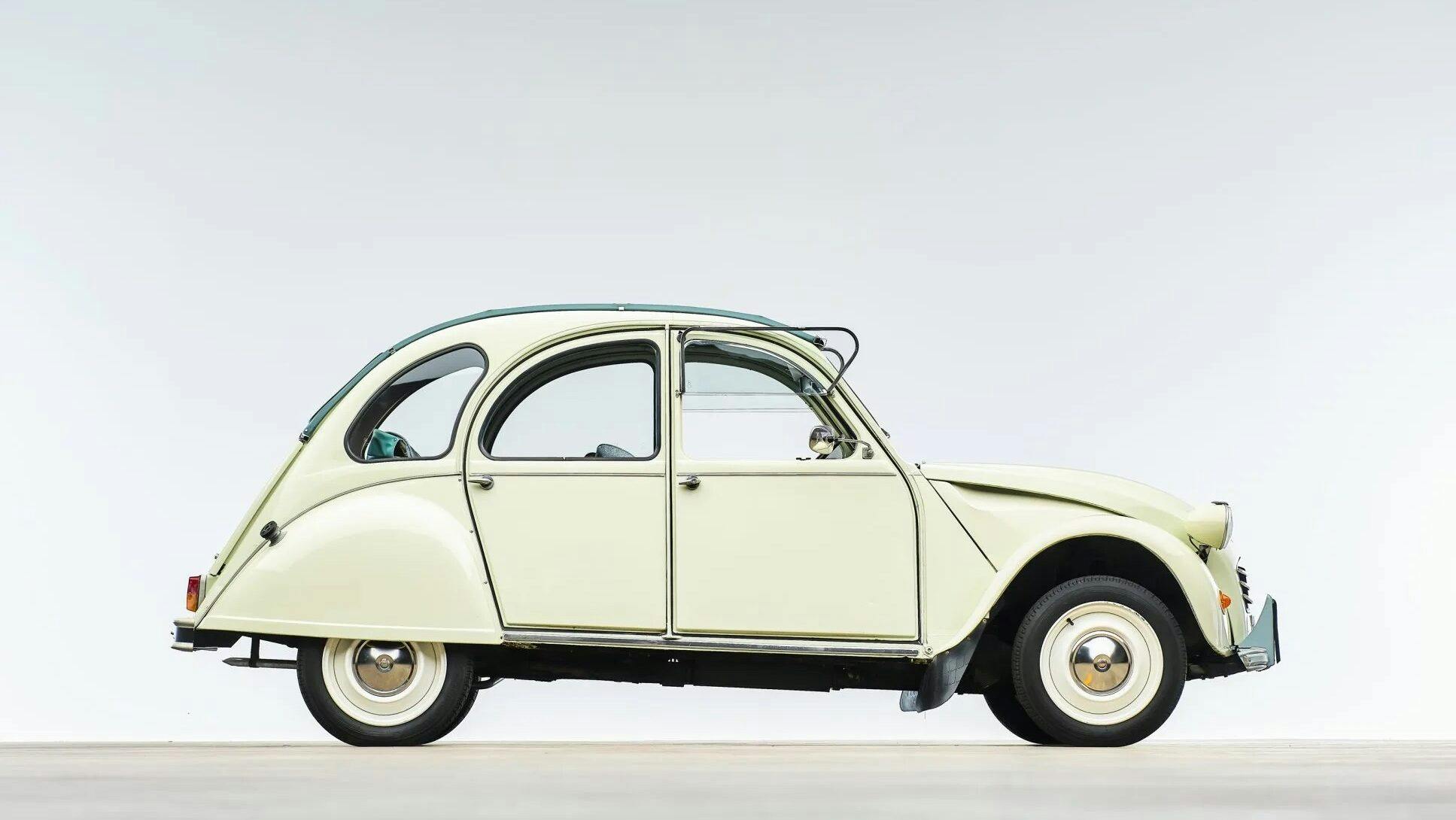 French classic Citroen 2CV car made of wood fetches record price at  auction, and it even runs - CBS News