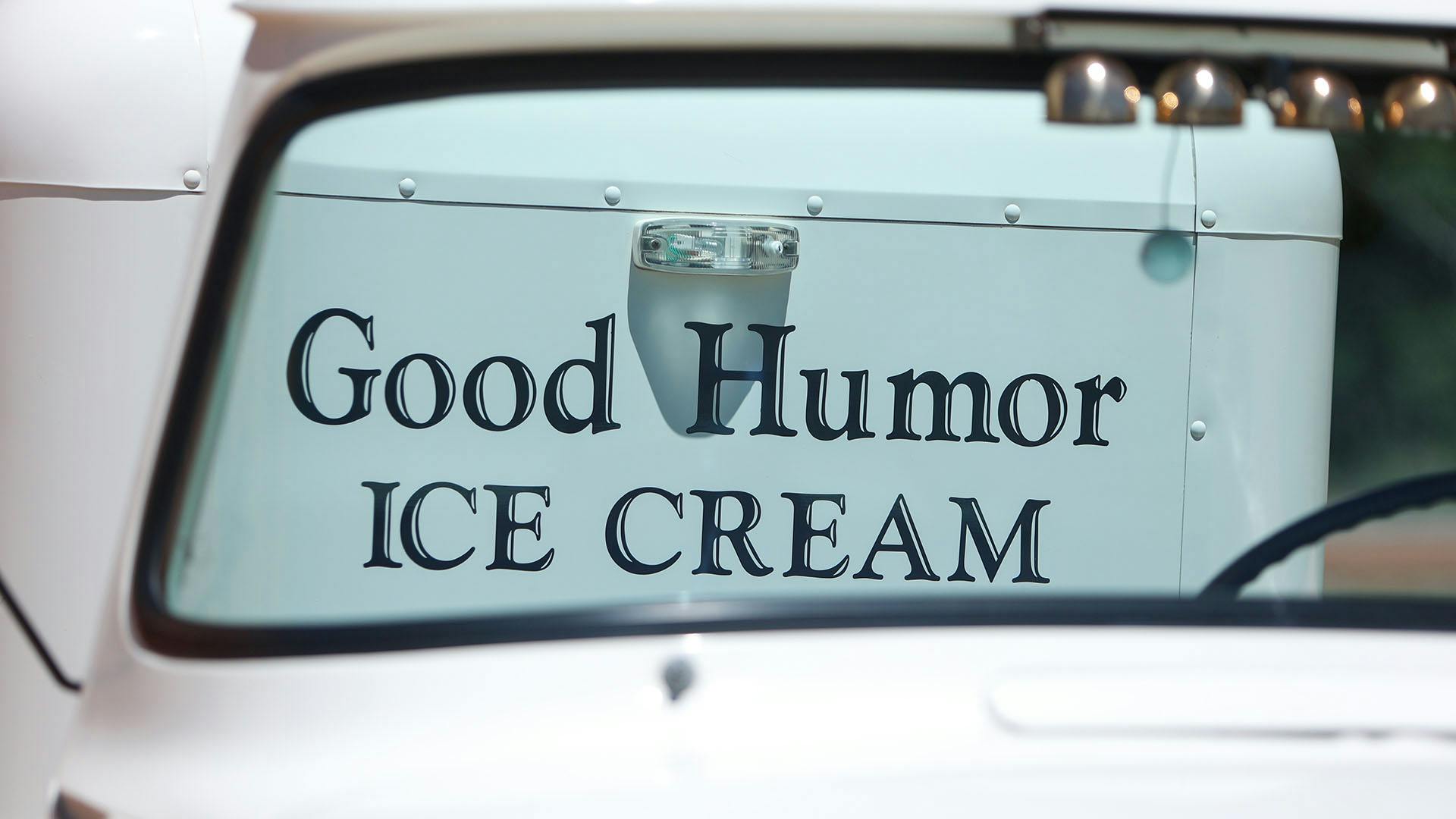 Good Humor Ice Cream Truck lettering