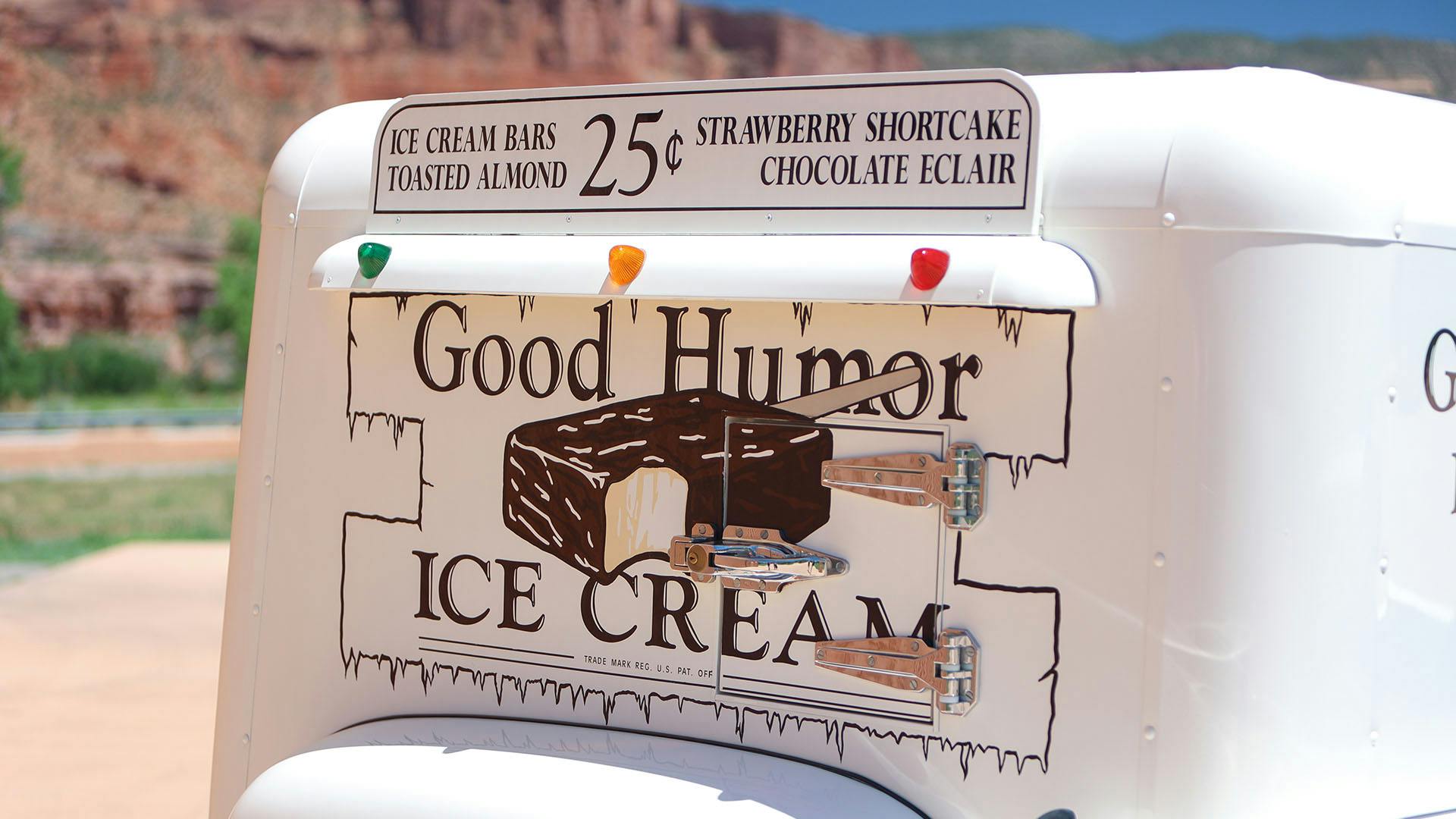 Good Humor Ice Cream Truck rear decal