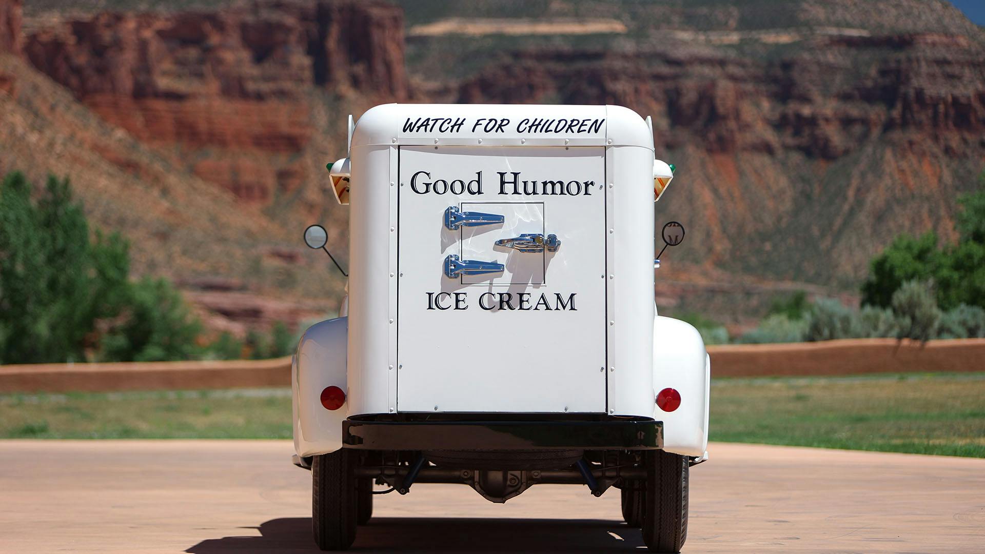 Good Humor Ice Cream Truck rear