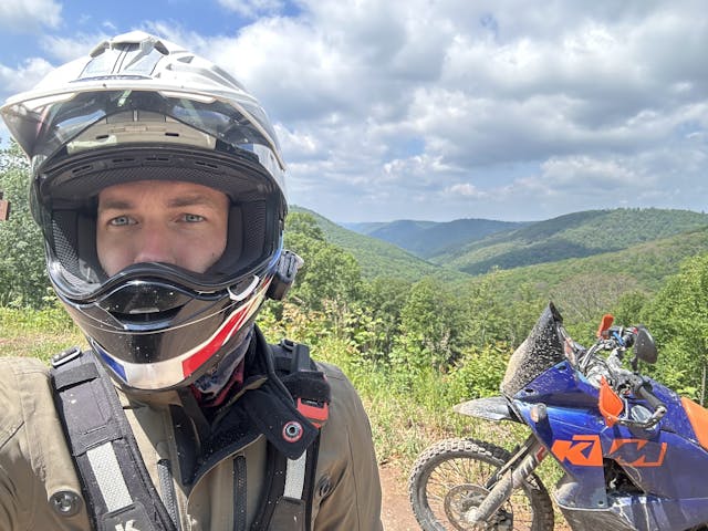 Kyle and KTM 950 Adventure S