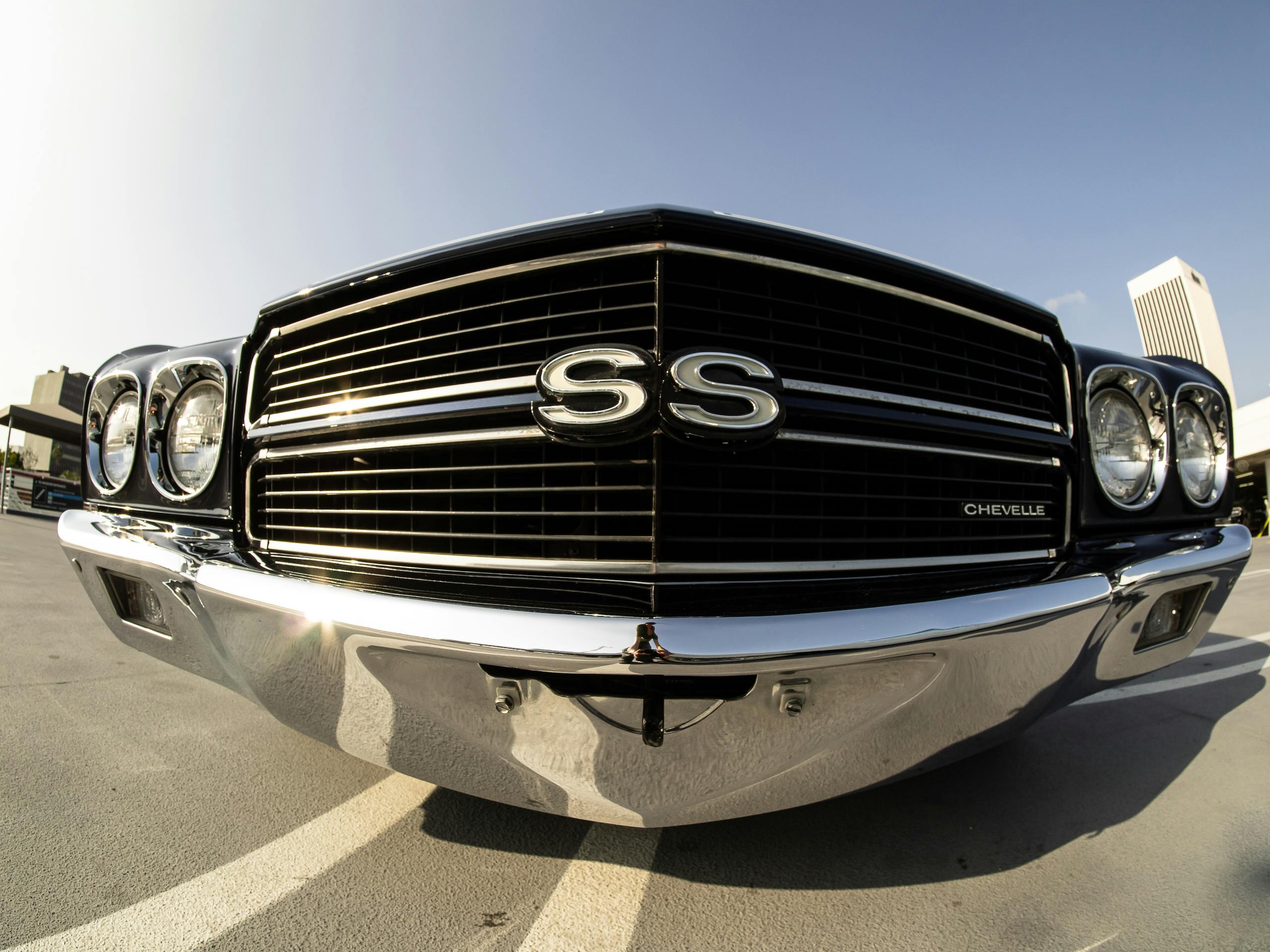 Maurice Moore Chevrolet Chevelle SS grille
