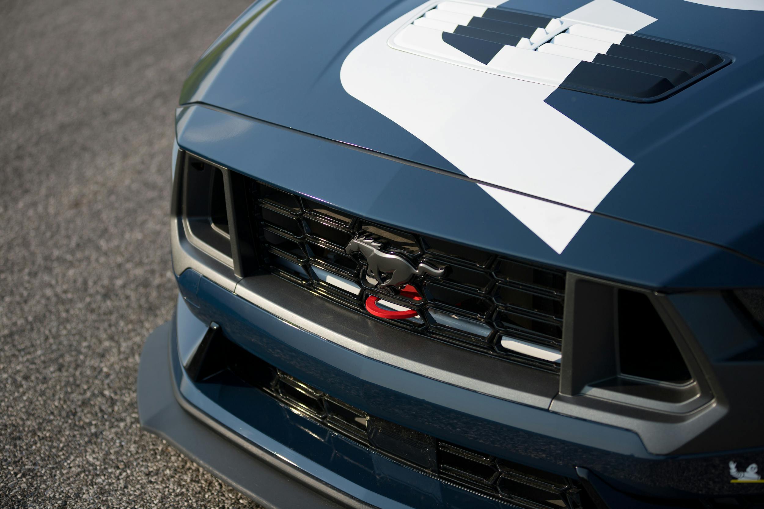 Mustang Dark Horse R front grille