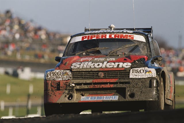 MG Metro 6R4 rally racing will gollop brands hatch