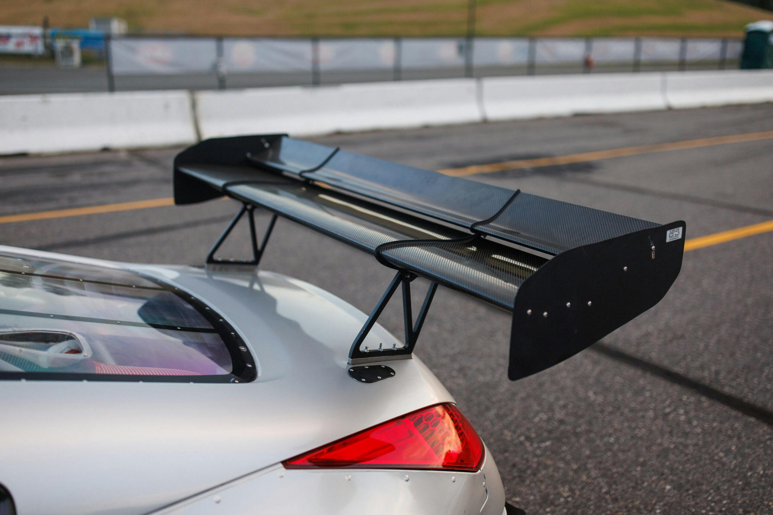 Sasha Anis Kels 350z hybrid race car rear wing