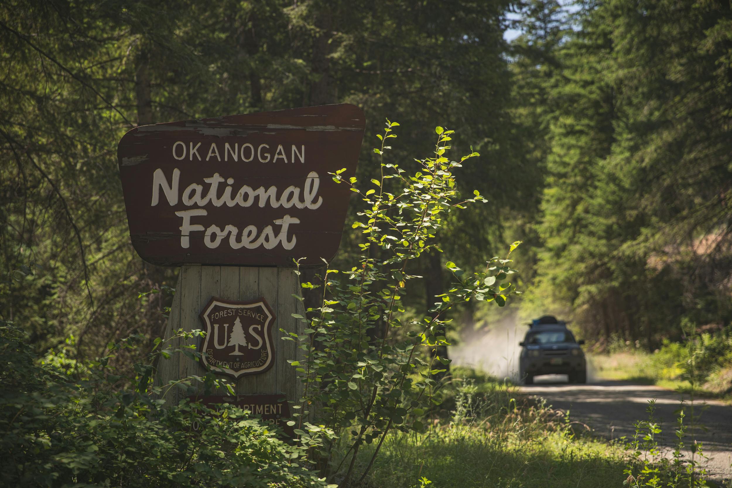 WABDR Nissan Xterra off-road adventure national park sign