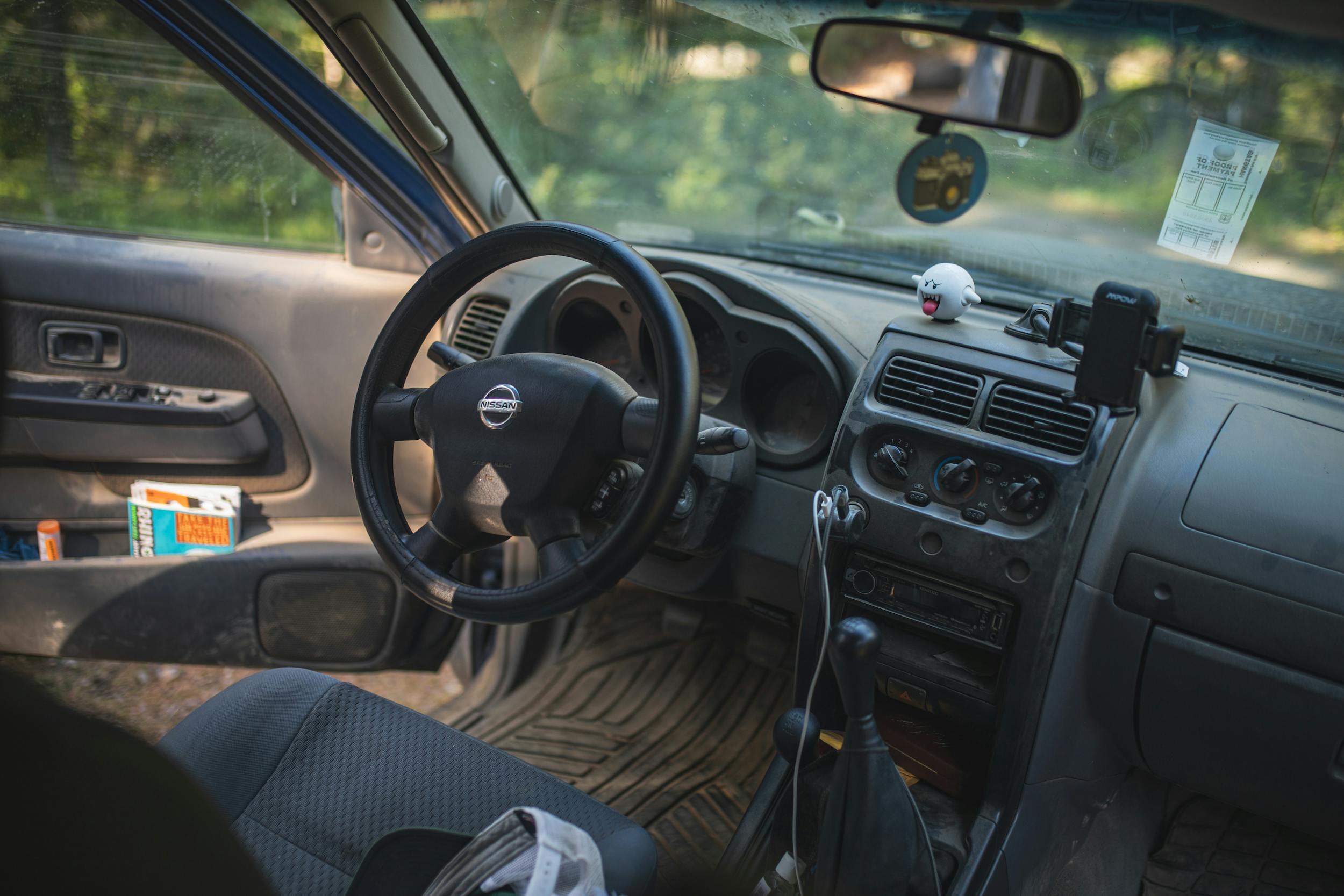 WABDR Nissan Xterra off-road adventure interior front