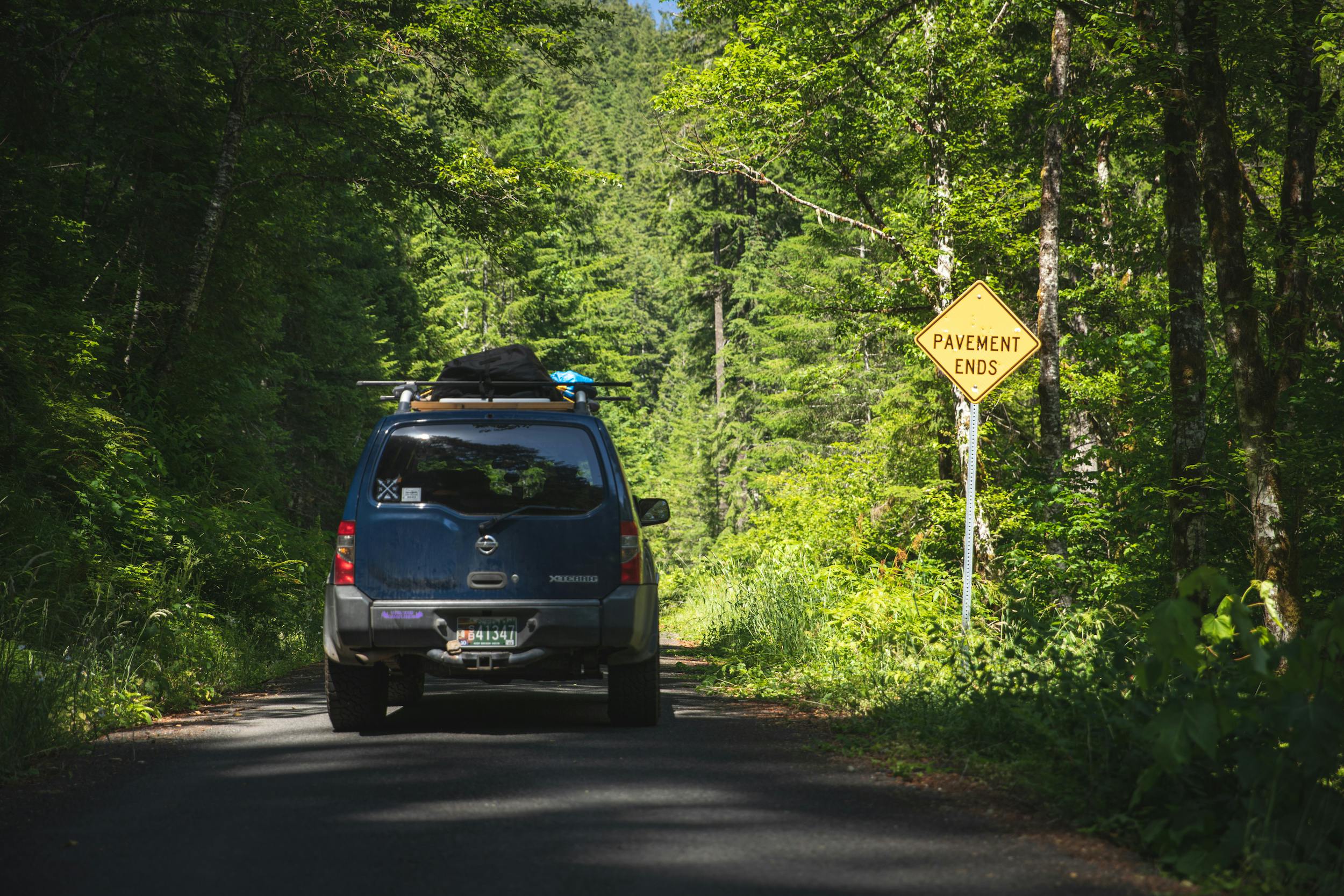 WABDR Nissan Xterra off-road adventure rear