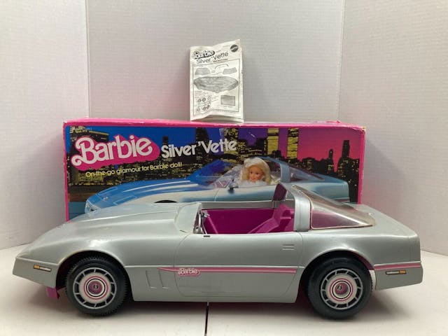 barbie silver vette c4