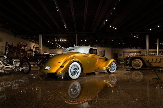 Hot rod at Museum of American Speed