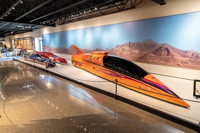 Unique speed vehicles at the Museum of American Speed