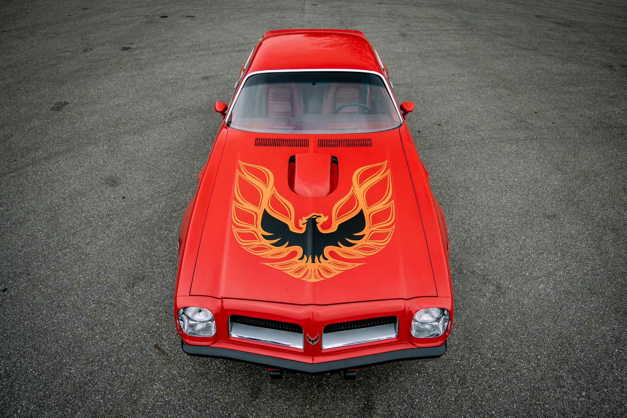 1974 Pontiac Firebird Trans Am Super Duty 455 high angle front