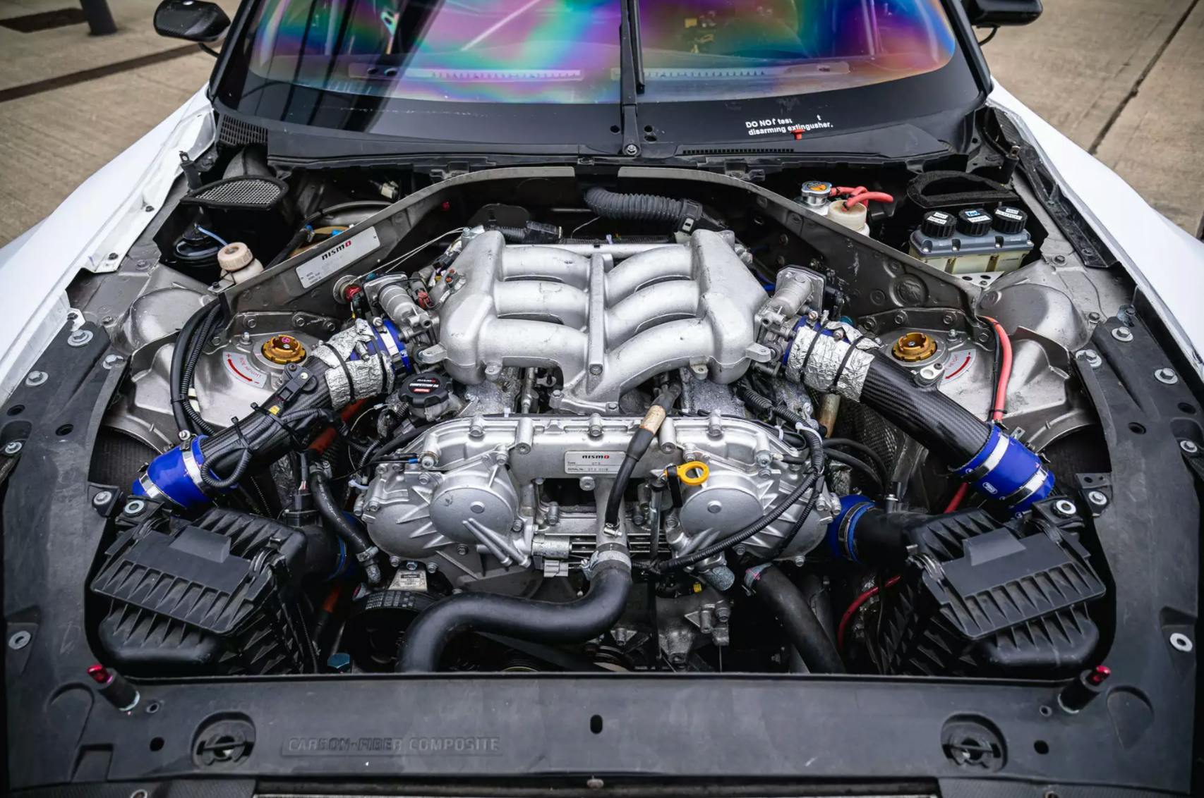 2014 Nissan R35 GT-R engine