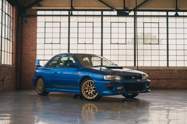 1997 Subaru Impreza 22B-STI Prototype front three quarter