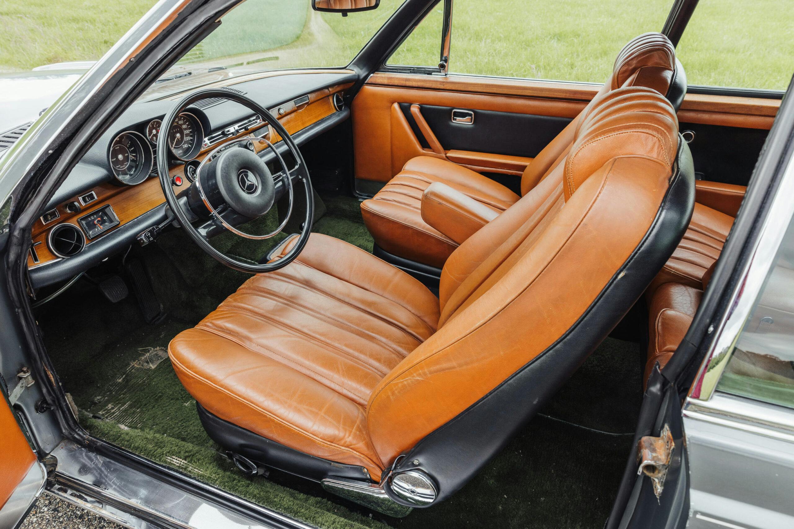 1969 Mercedes-Benz 300 SEL 2+2 Coupe by Pininfarina interior