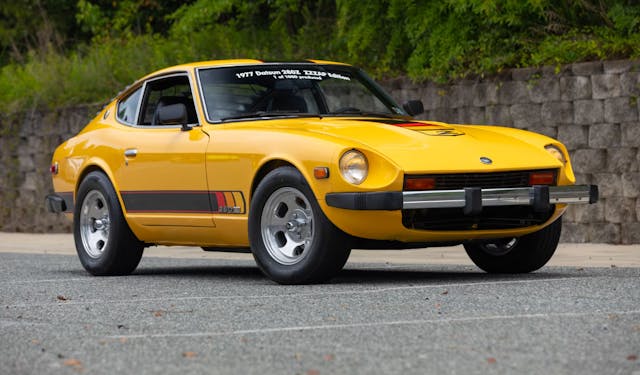 1977 Datsun 280Z ZZZAP edition front three quarter