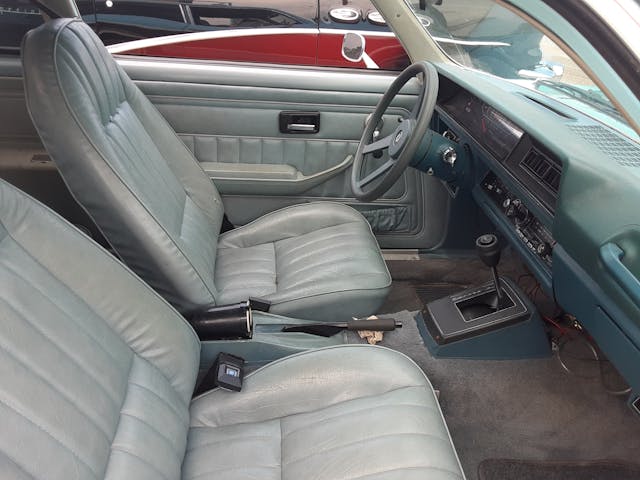 1977 Chevrolet Vega Estate interior seats