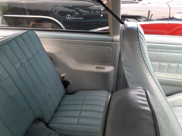 1977 Chevrolet Vega Estate interior rear seat